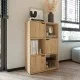 Βιβλιοθήκη Bookel μελαμίνης σε oak απόχρωση 59.5x27.5x89εκ Βιβλιοθήκη Bookel μελαμίνης σε oak απόχρωση 59.5x27.5x89εκ