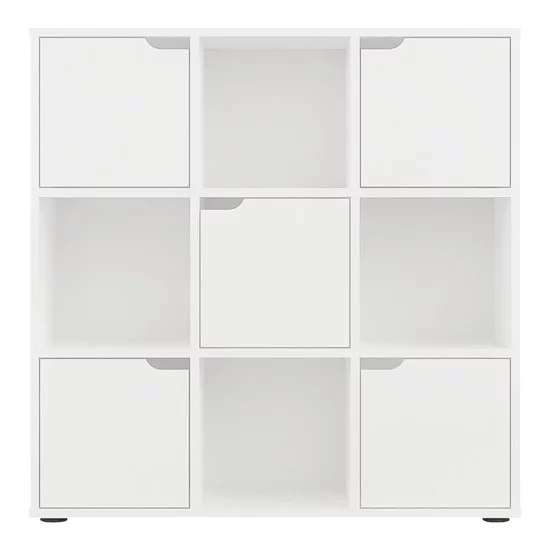 Βιβλιοθήκη Bookel σε λευκή απόχρωση 88.5x27.5x89.3εκ Βιβλιοθήκη Bookel σε λευκή απόχρωση 88.5x27.5x89.3εκ