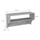 Κρεμάστρα Crosta  σε oak απόχρωση 80x28x40εκ