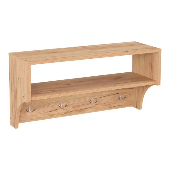 Κρεμάστρα Crosta  σε oak απόχρωση 80x28x40εκ