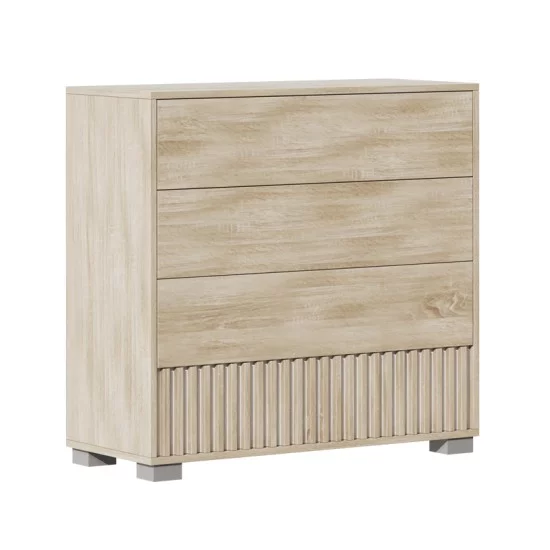 Συρταριέρα Bruse μελαμίνη σε sonoma-oak απόχρωση 96.7x40.5x92.9εκ Συρταριέρα Bruse μελαμίνη σε sonoma-oak απόχρωση 96.7x40.5x92.9εκ