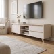 Έπιπλο τηλεόρασης Belka  κρεμ με oak 155x45x53,6εκ