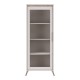 Σύνθετο σαλονιού Belka  κρεμ με oak 210,6x45x152,6εκ