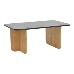 Τραπέζι Beca  σε oak-μαύρο απόχρωση 100x60x42εκ Τραπέζι Beca  σε oak-μαύρο απόχρωση 100x60x42εκ