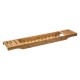 Πλατό μπανιέρας Seli bamboo φυσικό 15x70x4,5εκ Πλατό μπανιέρας Seli bamboo φυσικό 15x70x4,5εκ