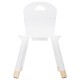 Παιδική καρέκλα Playful pakoworld λευκό 32x31.5x50εκ Model: 199-000471