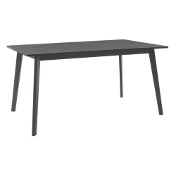 Tραπεζαρία Benson - Toto  σετ 7τμχ rustic grey - ύφασμα γκρι 150x90x75εκ