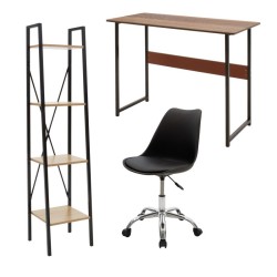 Φοιτητικό πακέτο επίπλων γραφείου Uni 3  σετ 3 τμχ