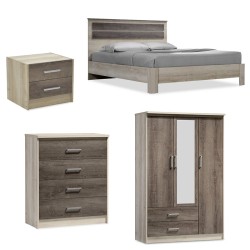 Φοιτητικό πακέτο επίπλων υπνοδωματίου DreamCatcher 4  σετ 4 τμχ