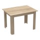 Τραπεζαρία Manka-Parker σετ 5τεμ mdf σε μαύρη-sonoma απόχρωση 110x80x77εκ Τραπεζαρία Manka-Parker σετ 5τεμ mdf σε μαύρη-sonoma απόχρωση 110x80x77εκ