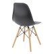 Τραπεζαρία Cuba-Julita σετ 5τεμ MDF sonoma-μαύρο-φυσικό 120x70x76εκ Τραπεζαρία Cuba-Julita σετ 5τεμ MDF sonoma-μαύρο-φυσικό 120x70x76εκ