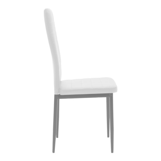 Τραπεζαρία Cuba-Parker σετ 5τεμ sonoma-λευκό 120x80x75εκ Τραπεζαρία Cuba-Parker σετ 5τεμ sonoma-λευκό 120x80x75εκ