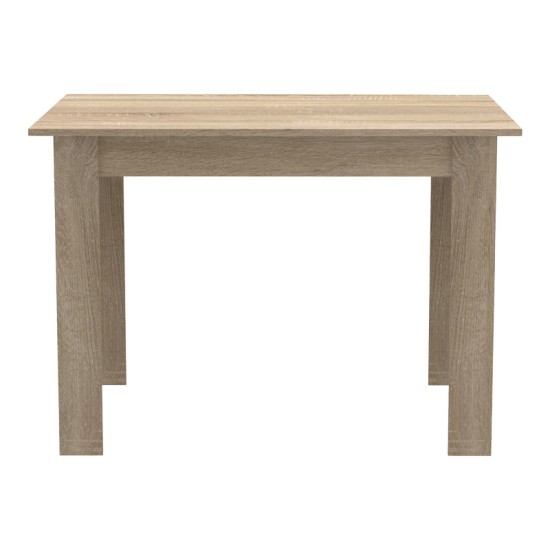 Τραπεζαρία Manka-Bella σετ 5τεμ σε sonoma απόχρωση 110x80x70εκ Τραπεζαρία Manka-Bella σετ 5τεμ σε sonoma απόχρωση 110x80x70εκ