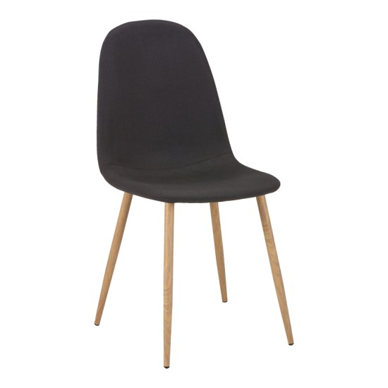 Τραπεζαρία Manka I-Bella  σετ 3τεμ σε sonoma truffle απόχρωση 80x80x77εκ