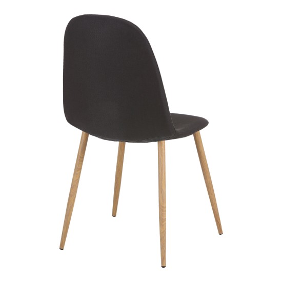 Τραπεζαρία Manka I-Bella  σετ 3τεμ σε sonoma truffle απόχρωση 80x80x77εκ