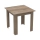 Τραπεζαρία Manka I-Bella  σετ 3τεμ σε sonoma truffle απόχρωση 80x80x77εκ