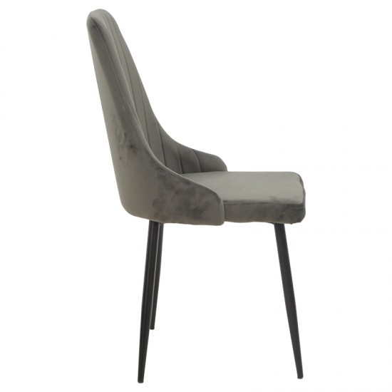Τραπεζαρία Azori-Gustas σετ 5τεμ sintered stone-μαύρο-ανθρακί 120x60x75εκ Τραπεζαρία Azori-Gustas σετ 5τεμ sintered stone-μαύρο-ανθρακί 120x60x75εκ