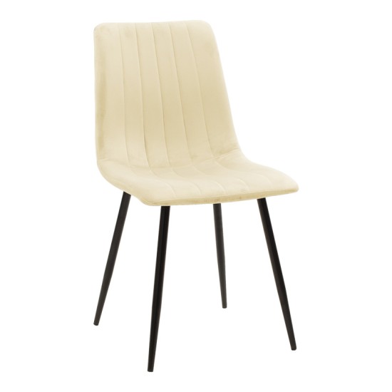 Τραπεζαρία Julita-Noor σετ 3τεμ MDF λευκό-μπεζ ύφασμα Φ60x73εκ Τραπεζαρία Julita-Noor σετ 3τεμ MDF λευκό-μπεζ ύφασμα Φ60x73εκ