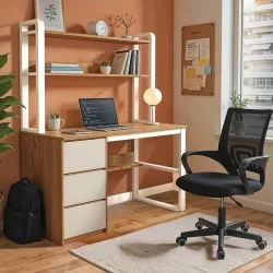 Φοιτητικό πακέτο επίπλων γραφείου Focus  σετ 2τεμ