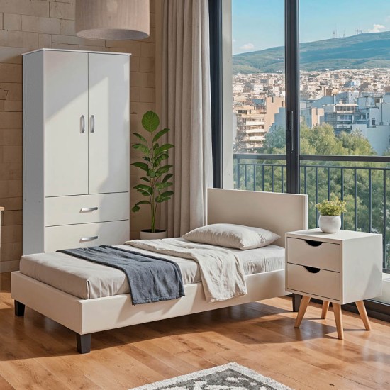 Φοιτητικό πακέτο επίπλων κρεβατοκάμαρας Escape σετ 3τεμ Φοιτητικό πακέτο επίπλων κρεβατοκάμαρας Escape σετ 3τεμ