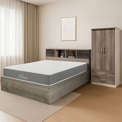 Φοιτητικό πακέτο επίπλων κρεβατοκάμαρας Aroma  σετ 3τεμ