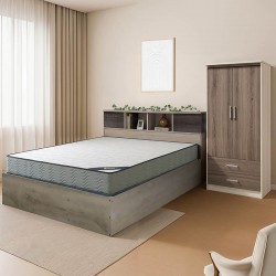 Φοιτητικό πακέτο επίπλων κρεβατοκάμαρας Mellow  σετ 3τεμ