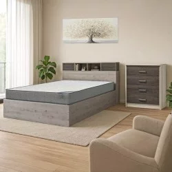 Φοιτητικό πακέτο επίπλων κρεβατοκάμαρας Dwell  σετ 3τεμ