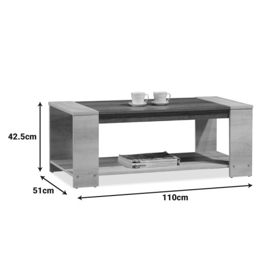 Φοιτητικό πακέτο επίπλων σαλονιού Atmos  σετ 2τεμ