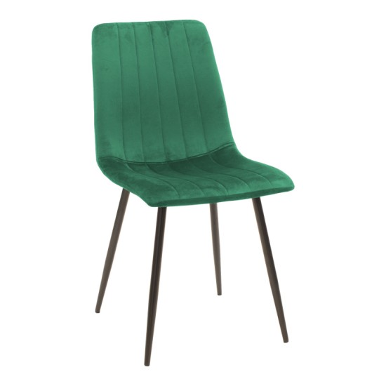 Τραπεζαρία Balou-Noor σετ 5τεμ MDF μαύρο-κυπαρισσι Φ120x73εκ Τραπεζαρία Balou-Noor σετ 5τεμ MDF μαύρο-κυπαρισσι Φ120x73εκ
