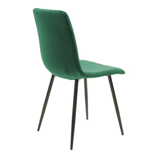 Τραπεζαρία Balou-Noor σετ 5τεμ MDF μαύρο-κυπαρισσι Φ120x73εκ Τραπεζαρία Balou-Noor σετ 5τεμ MDF μαύρο-κυπαρισσι Φ120x73εκ