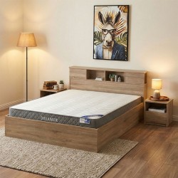 Κρεβάτι με στρώμα Olympus-Dreamer  sonoma 160x200εκ