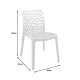 Τραπεζαρία Groovy Hush  σετ 3τεμ cappuccino PP 60x60x76εκ