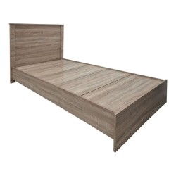 Κρεβάτι με στρώμα Athos-Perfecto  sonoma 90x190εκ