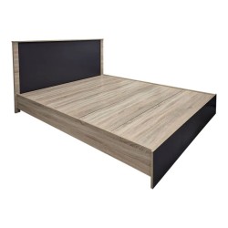 Κρεβάτι με στρώμα Athos-Resty  sonoma-ανθρακί 160x200εκ