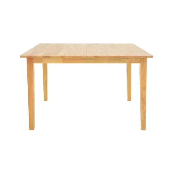 Τραπεζαρία Dallan Country  5τεμ σε φυσική απόχρωση rubberwood 120-150x80x74εκ