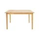 Τραπεζαρία Dallan Country  5τεμ σε φυσική απόχρωση rubberwood 120-150x80x74εκ