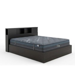 Κρεβάτι με στρώμα Olympus Resty  wenge 160x200εκ