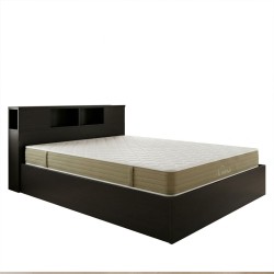 Κρεβάτι με στρώμα Olympus Nemesis  wenge 160x200εκ