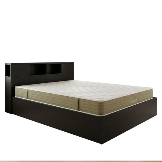 Κρεβάτι με στρώμα Olympus Nemesis  wenge 160x200εκ