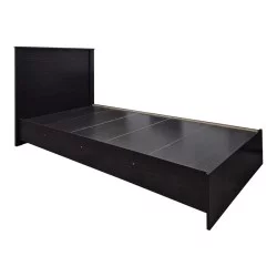 Κρεβάτι με στρώμα Athos Sleepy  wenge 90x190εκ