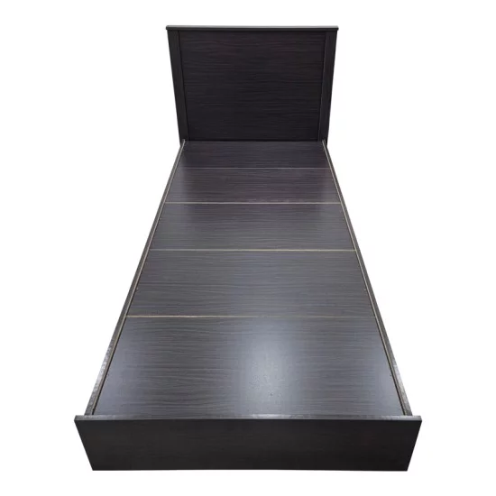 Κρεβάτι με στρώμα Athos Sleepy  wenge 90x190εκ