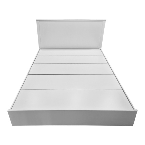 Κρεβάτι με στρώμα Athos Sleepy  λευκό 160x200εκ