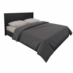 Κρεβάτι με στρώμα Athos Sleepy  wenge 160x200εκ