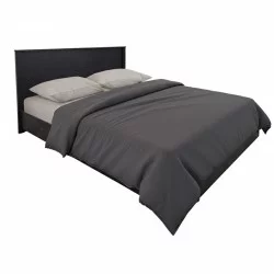Κρεβάτι με στρώμα Athos Sleepy  wenge 160x200εκ