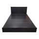 Κρεβάτι με στρώμα Athos Sleepy  wenge 160x200εκ