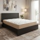 Κρεβάτι με στρώμα Athos Sleepy  wenge 160x200εκ