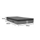 Στρώμα Deluxe  pocket spring διπλής όψης 32cm 150x200εκ