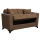 Kαναπές κρεβάτι Asma pakoworld 2θέσιος ύφασμα βελουτέ μόκα 156x76x85εκ Model: 213-000010