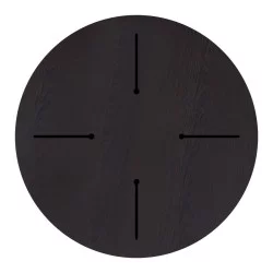 Επιφάνεια τραπεζιού Portico  HPL wenge Φ60εκ πάχους 12mm