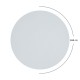 Επιφάνεια τραπεζιού Solace  Werzalit λευκό μαρμάρου Φ60εκ πάχους 25mm
